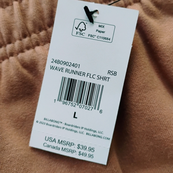 BILLABONG NEW Wave Runner High Rise Fleece Shorts - Picture 8 of 13